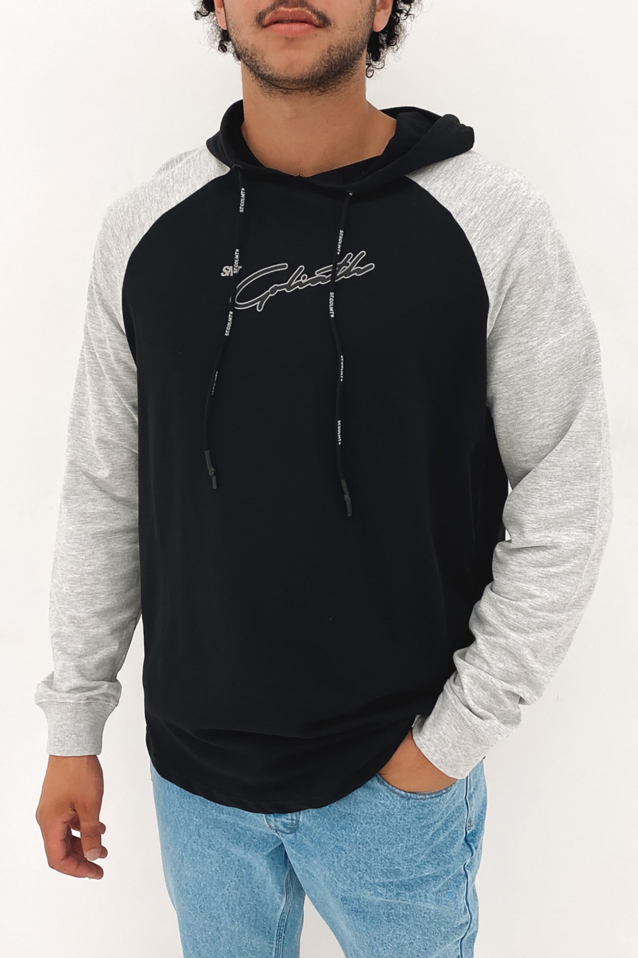 Session Raglan Hoody Black