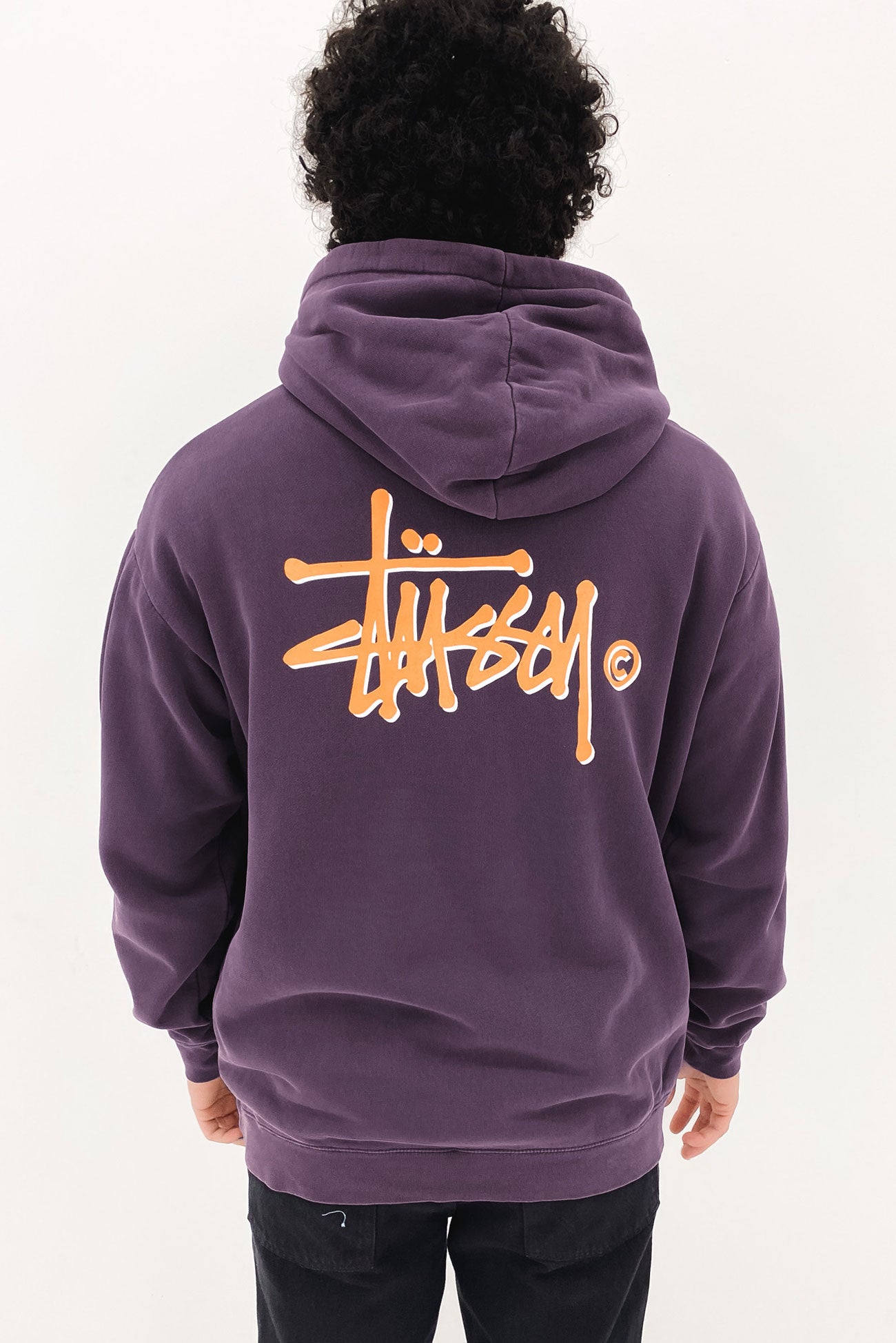 Shadow Graffiti Hood Aubergine