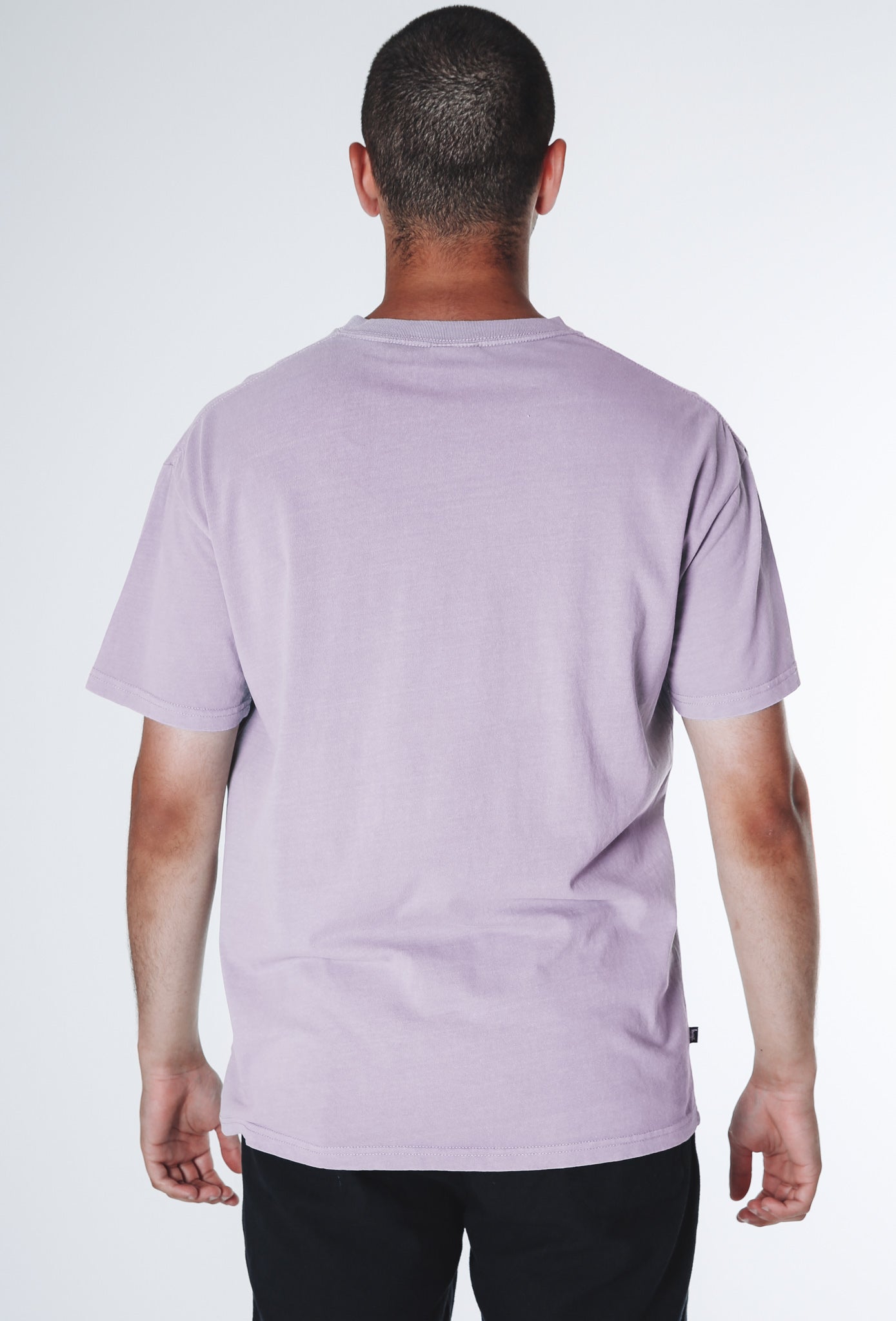 Shadow Stock Short Sleeve Tee Pigment Dusty Mauve