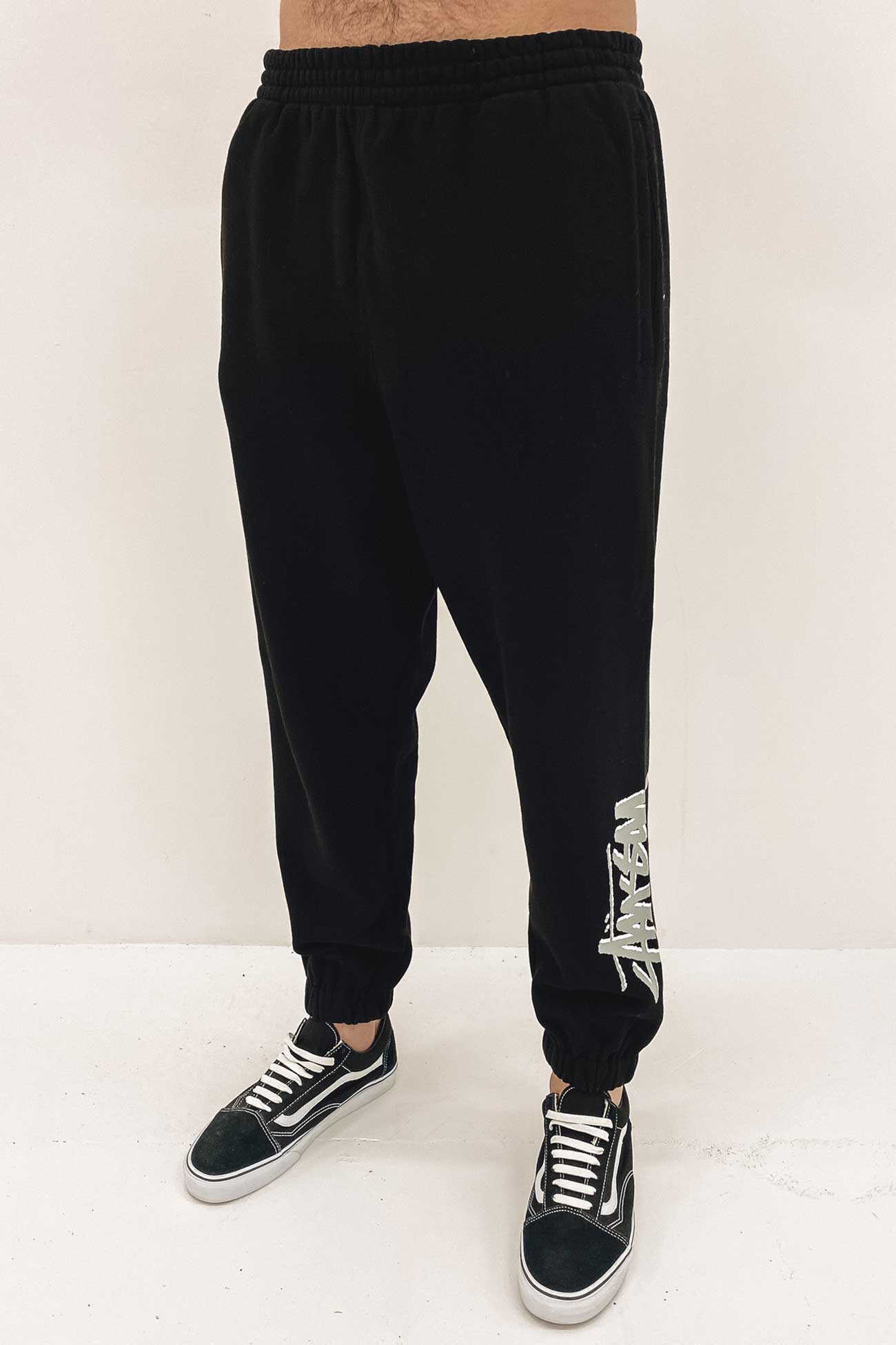 Shadow Stock Trackpant Black