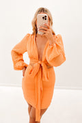 Sharna Mini Dress Orange