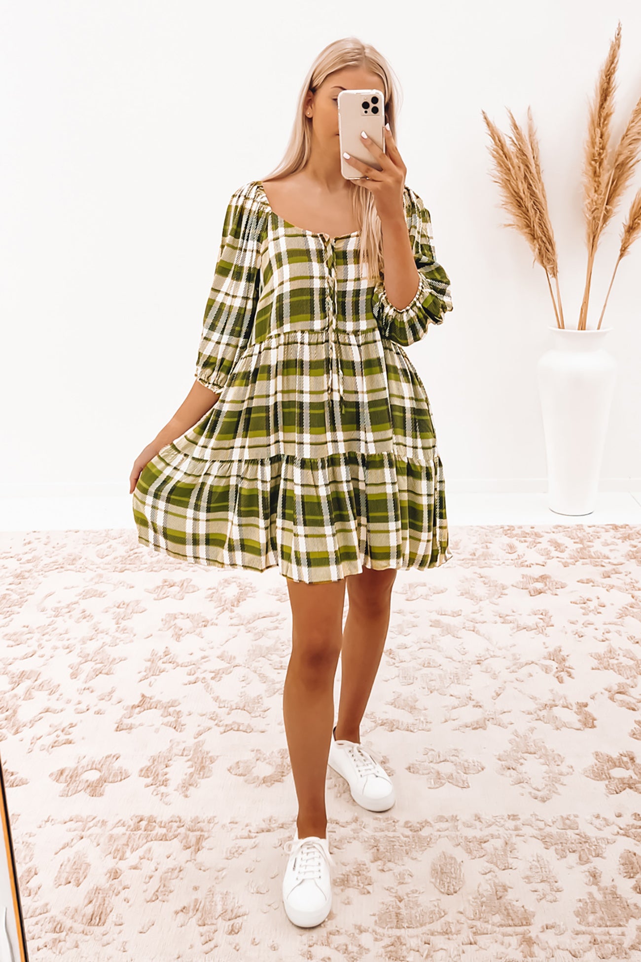 Sharni Mini Dress Green