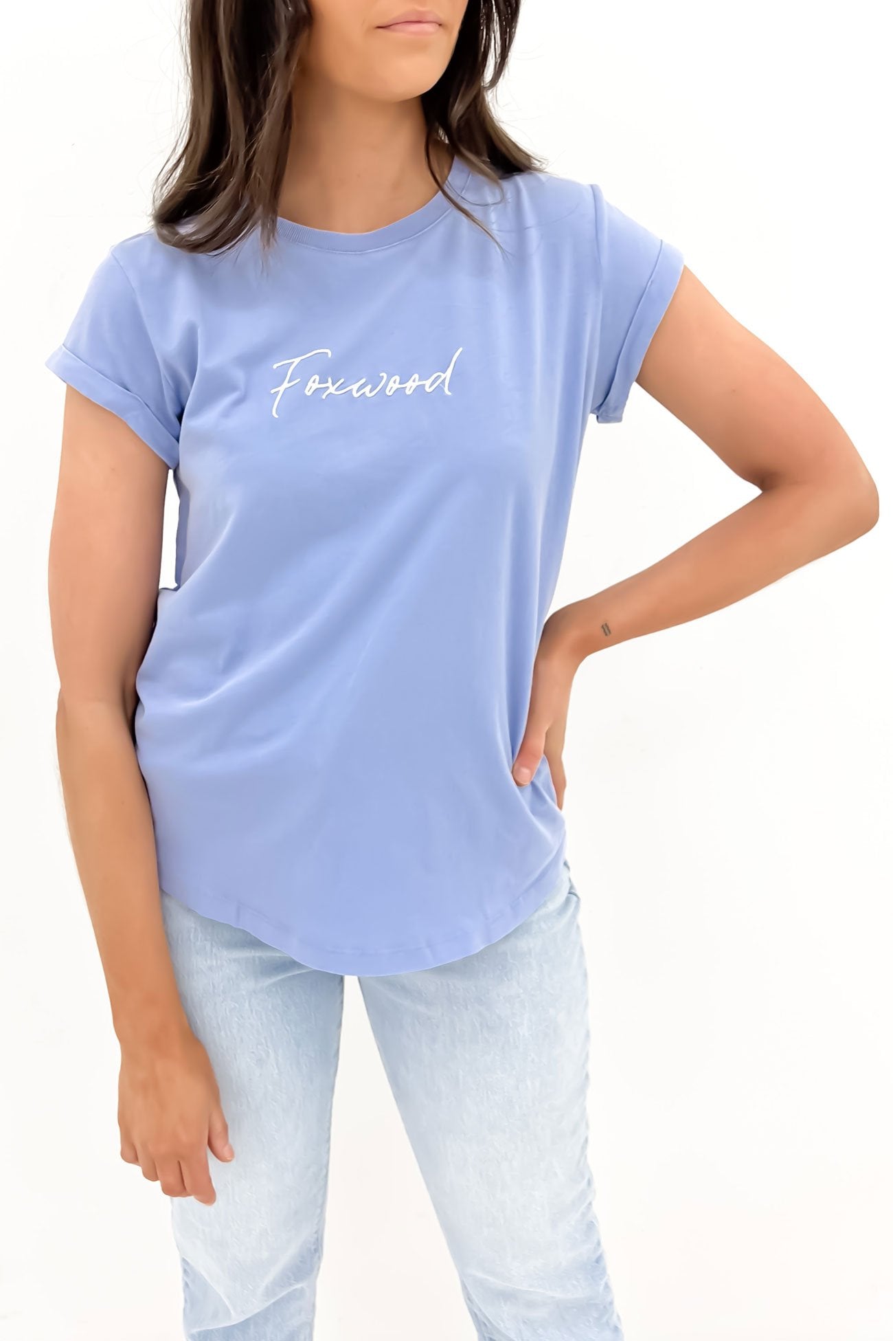 Signature Tee Light Blue