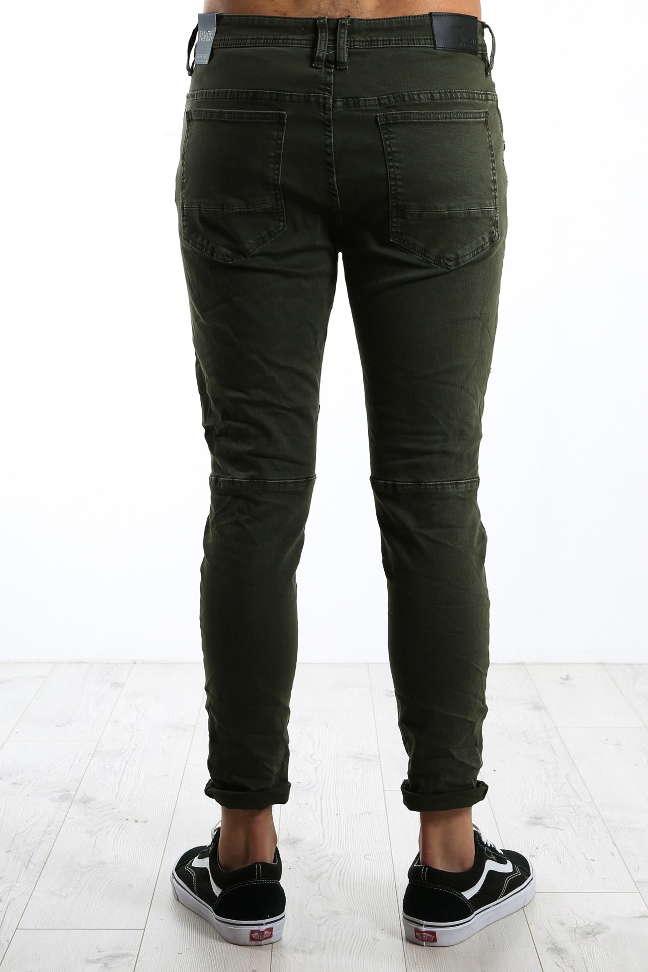 Soho Jean Trashed Khaki