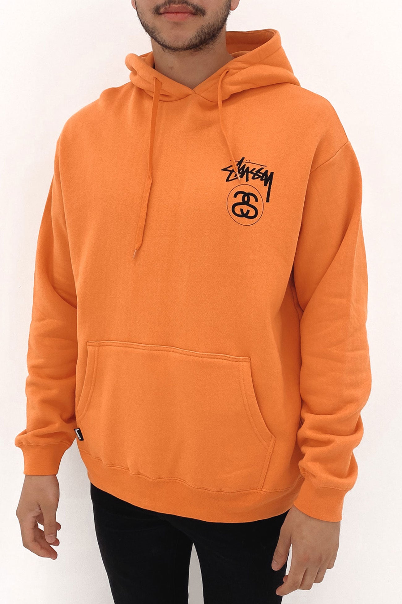 Solid Stock Link Hood Apricot