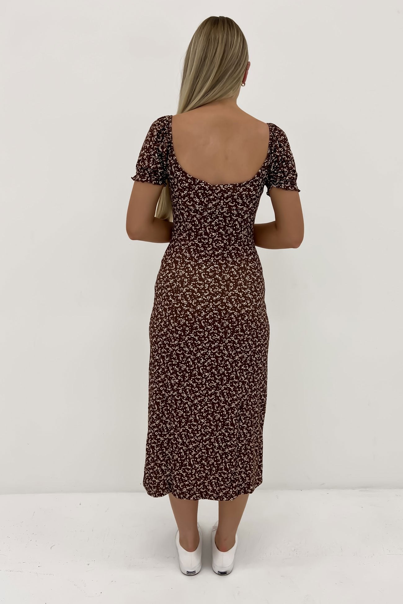 Sophie Midi Dress Print