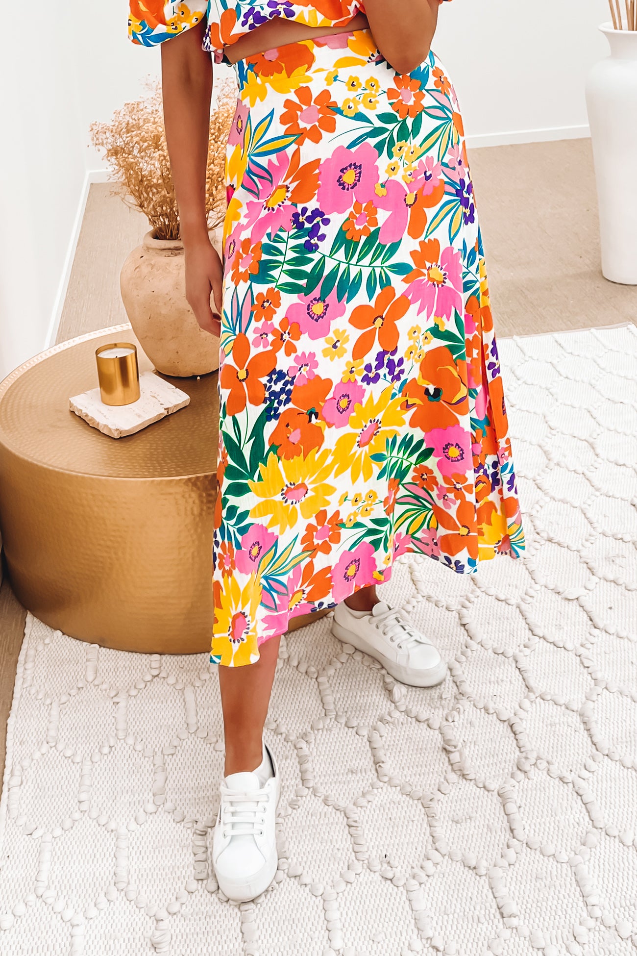 Spring Field Skirt Multi