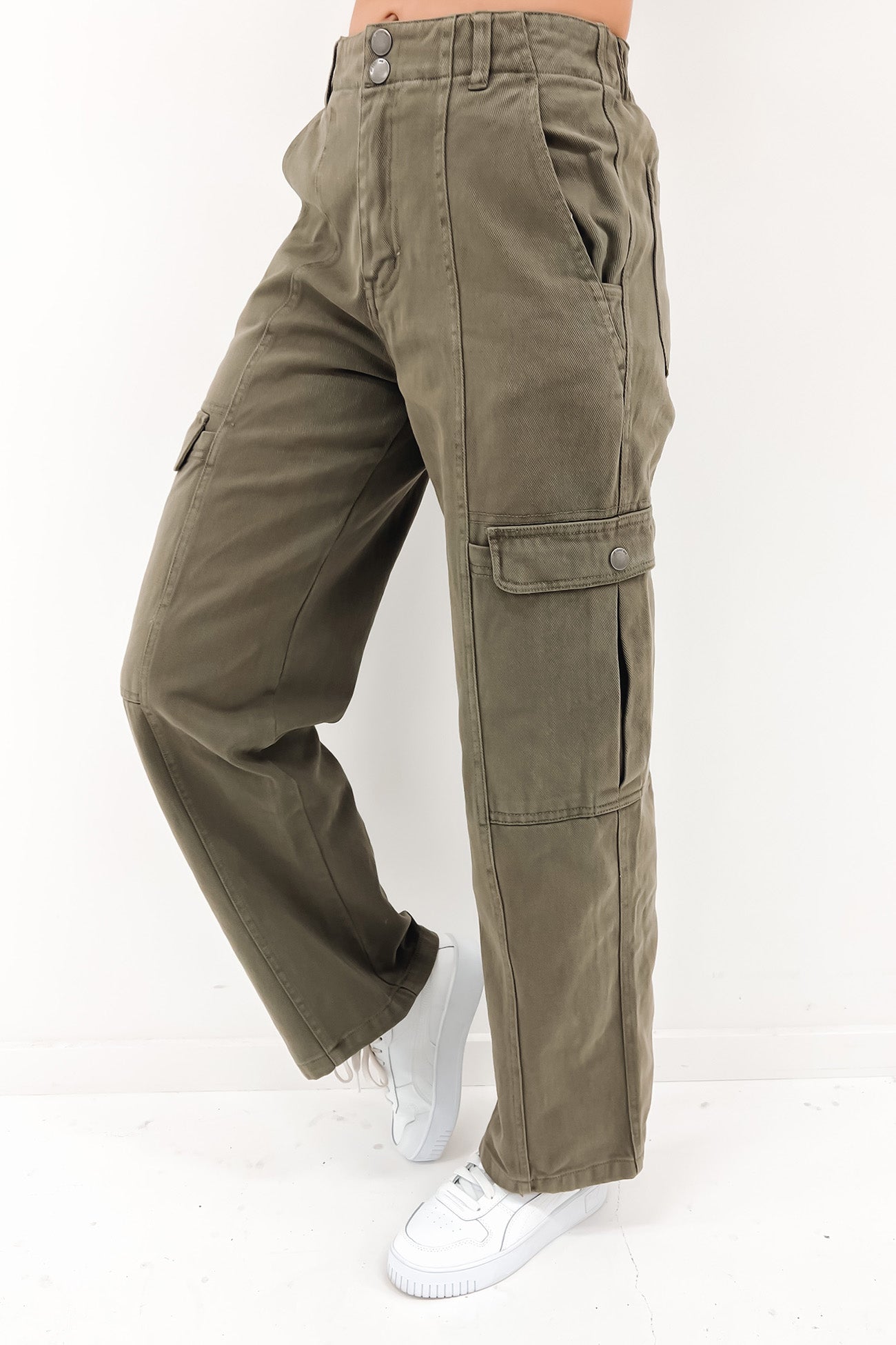 Stevie Cargo Pant Khaki