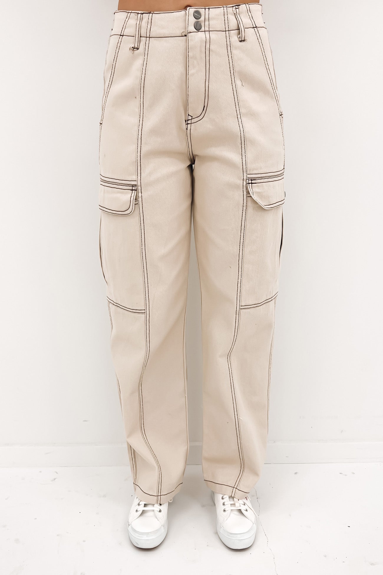 Stevie Cargo Pant Natural