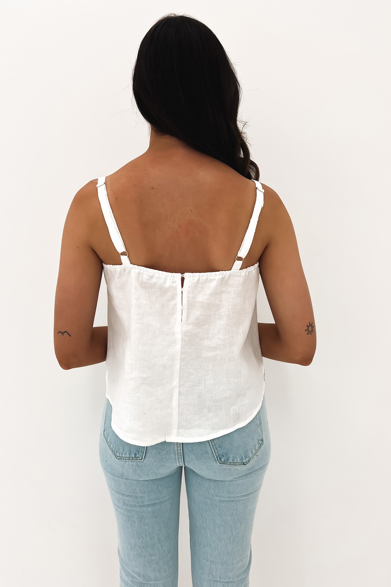 Tallie Top White