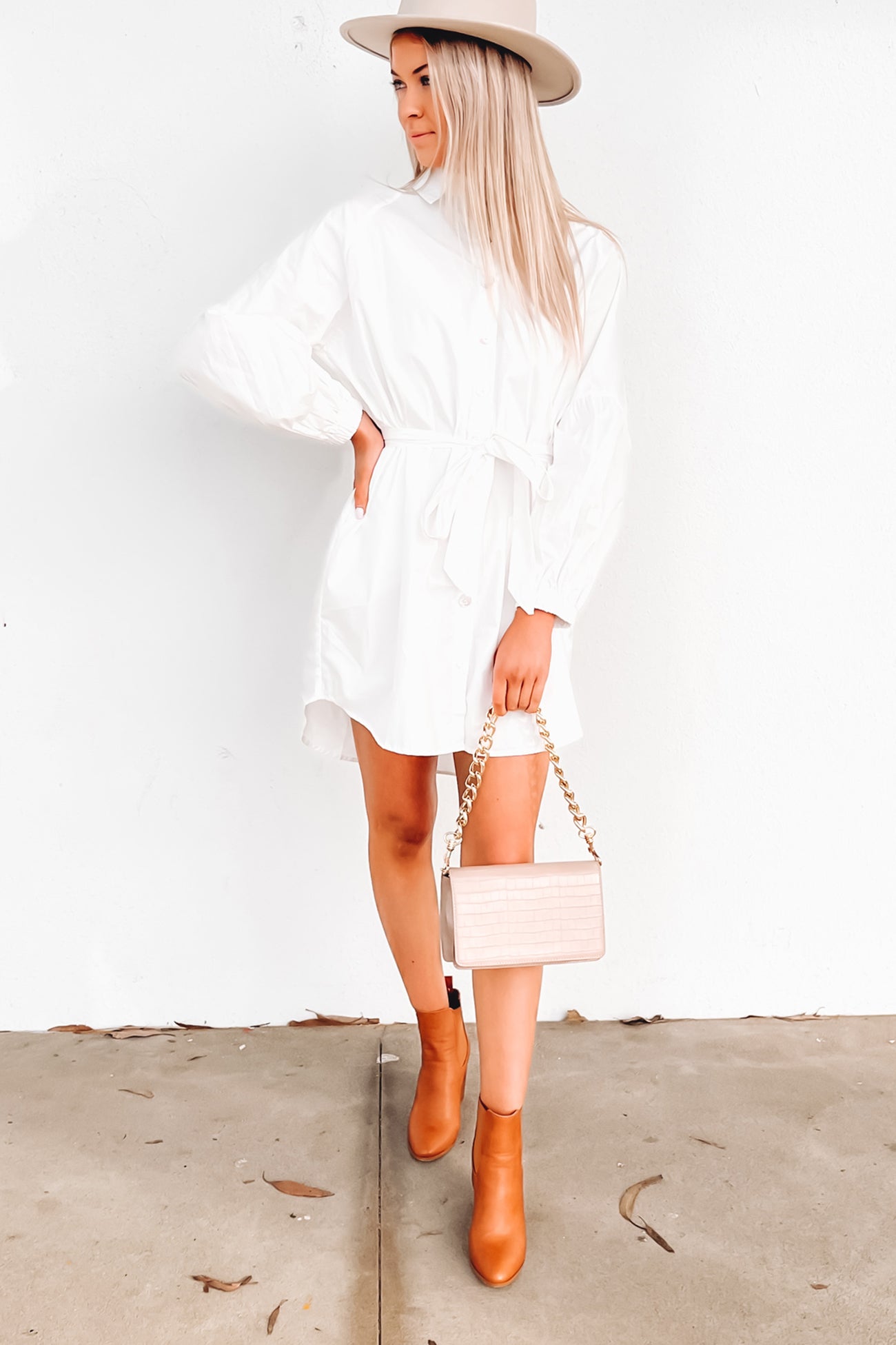 Tarnie Mini Dress White