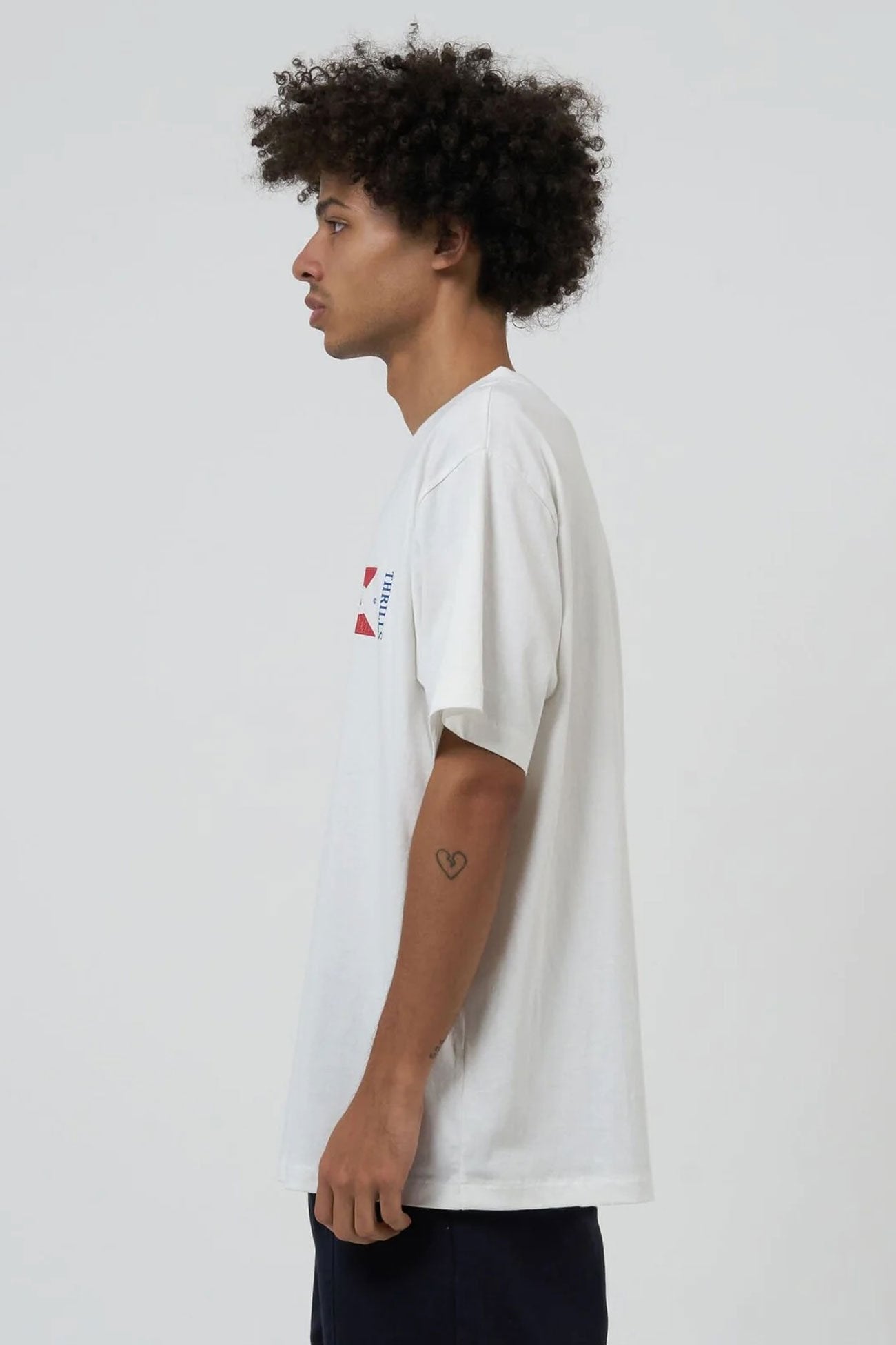 United For All Merch Fit Tee Dirty White