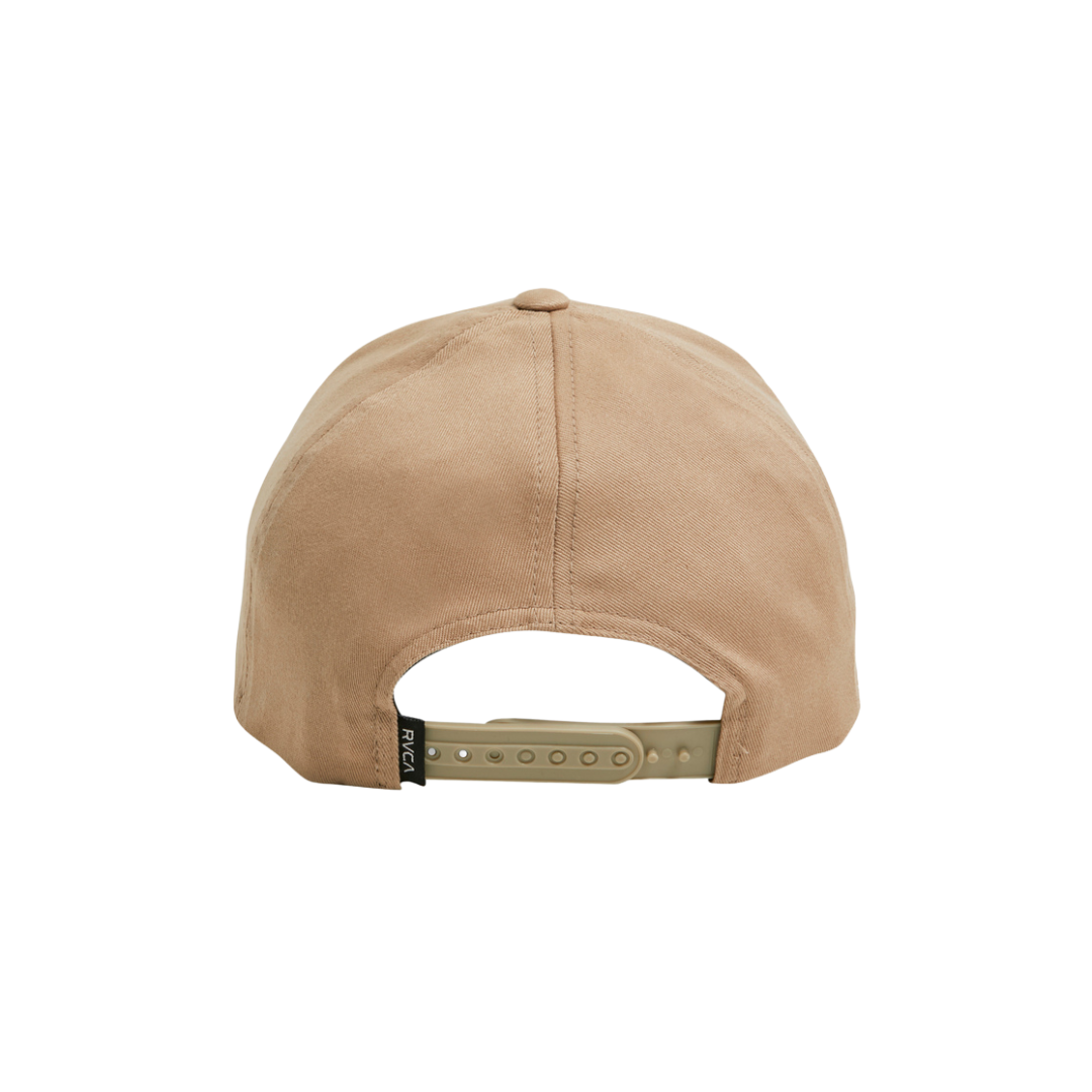 RVCA Smalls Pinched Snapback Khaki