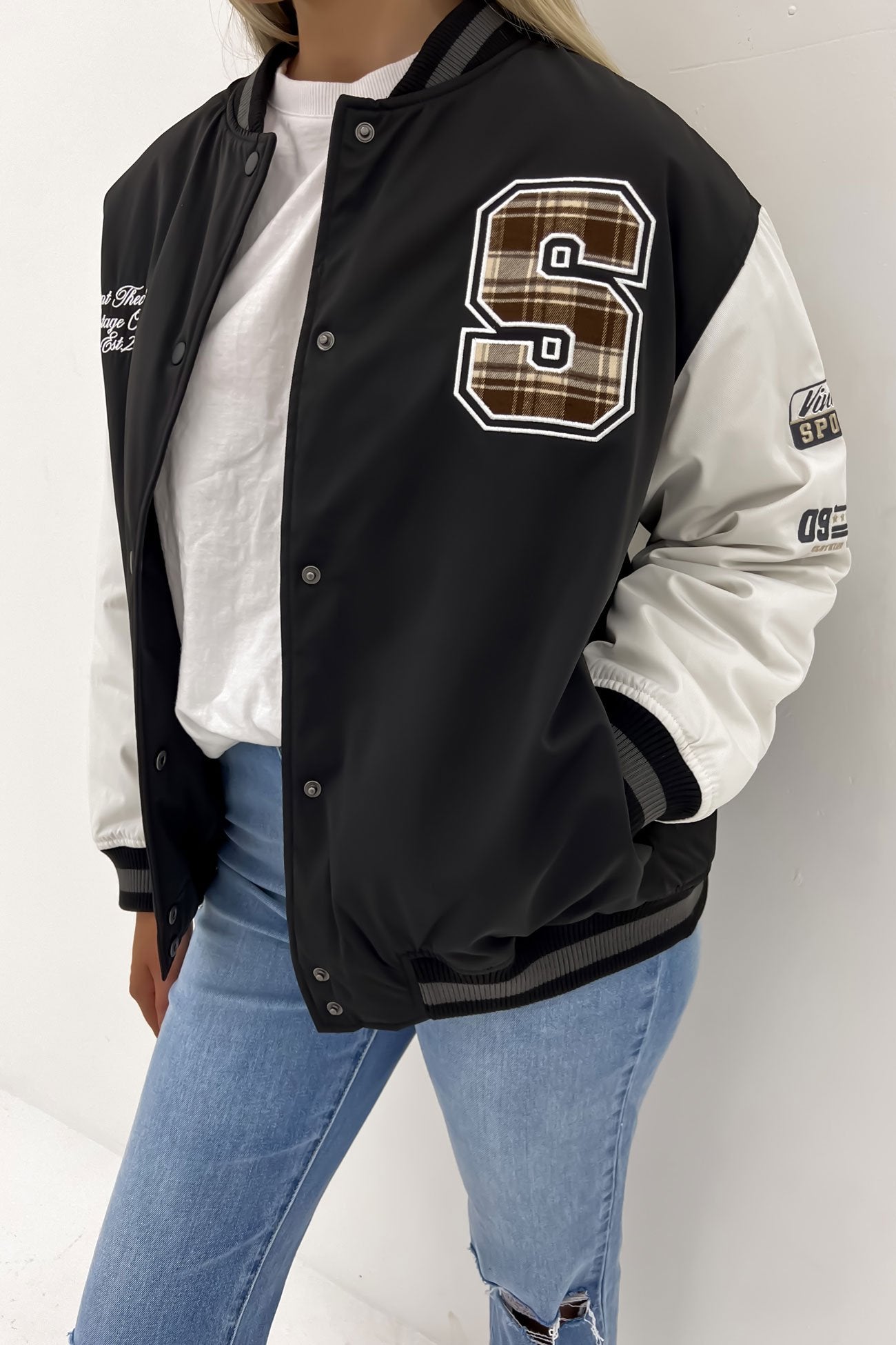 Varsity Jacket Black