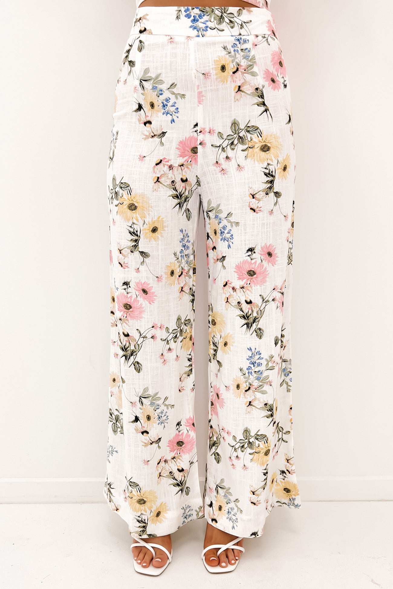 Verana Pant White Floral