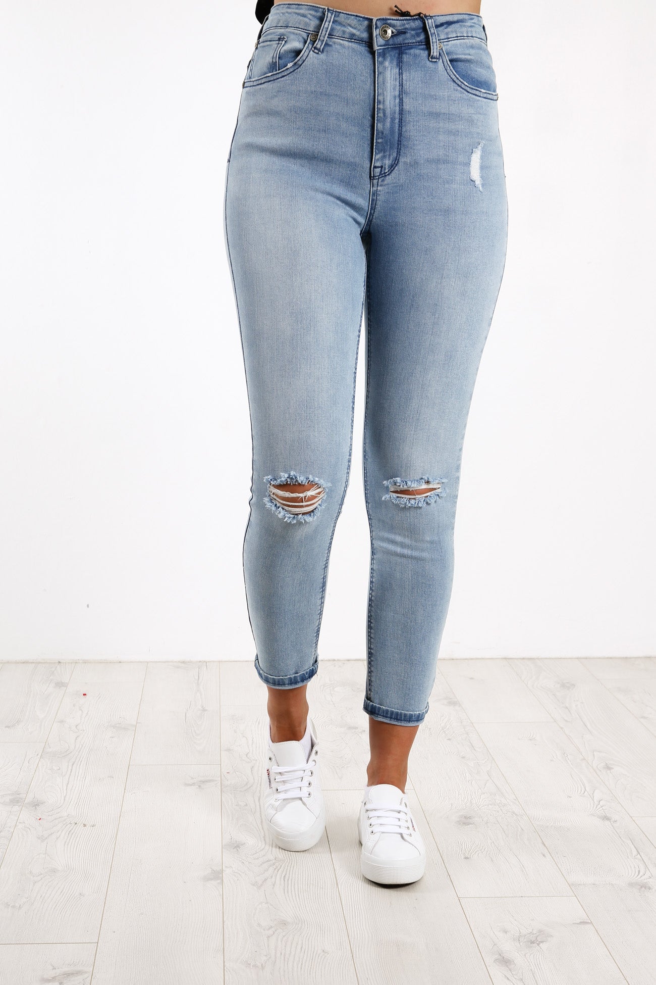 Vice High Skinny Jean Blue