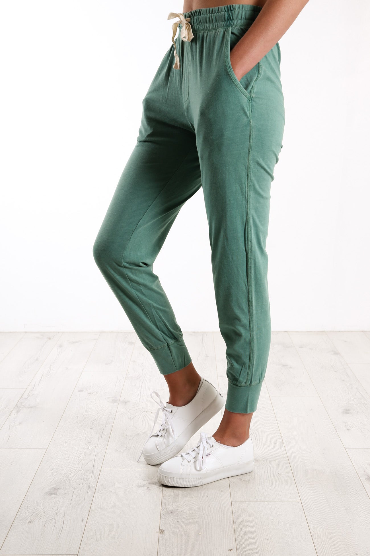 Wash Out Lounge Pant Sage Green