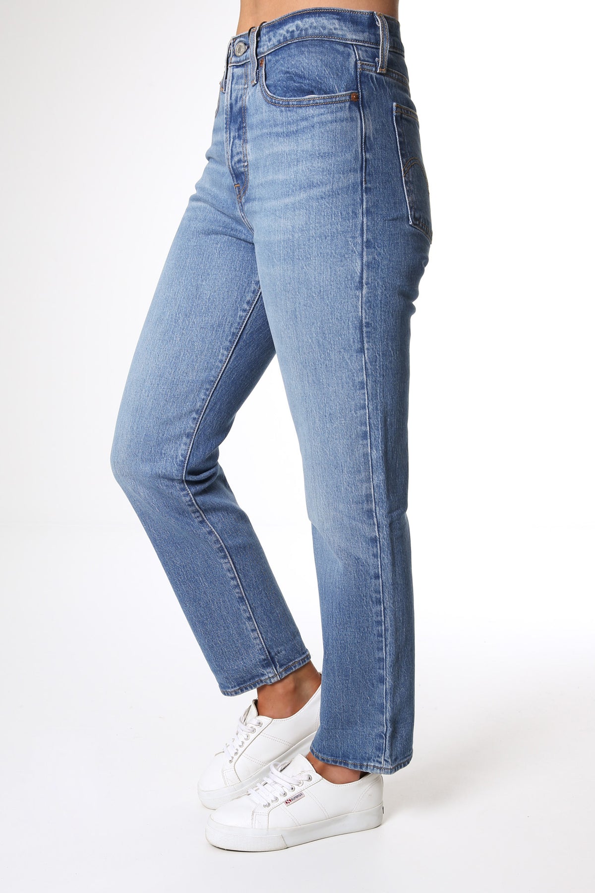 Levi's - Wedgie Fit Straight Jeans in Jive Sound – gravitypope