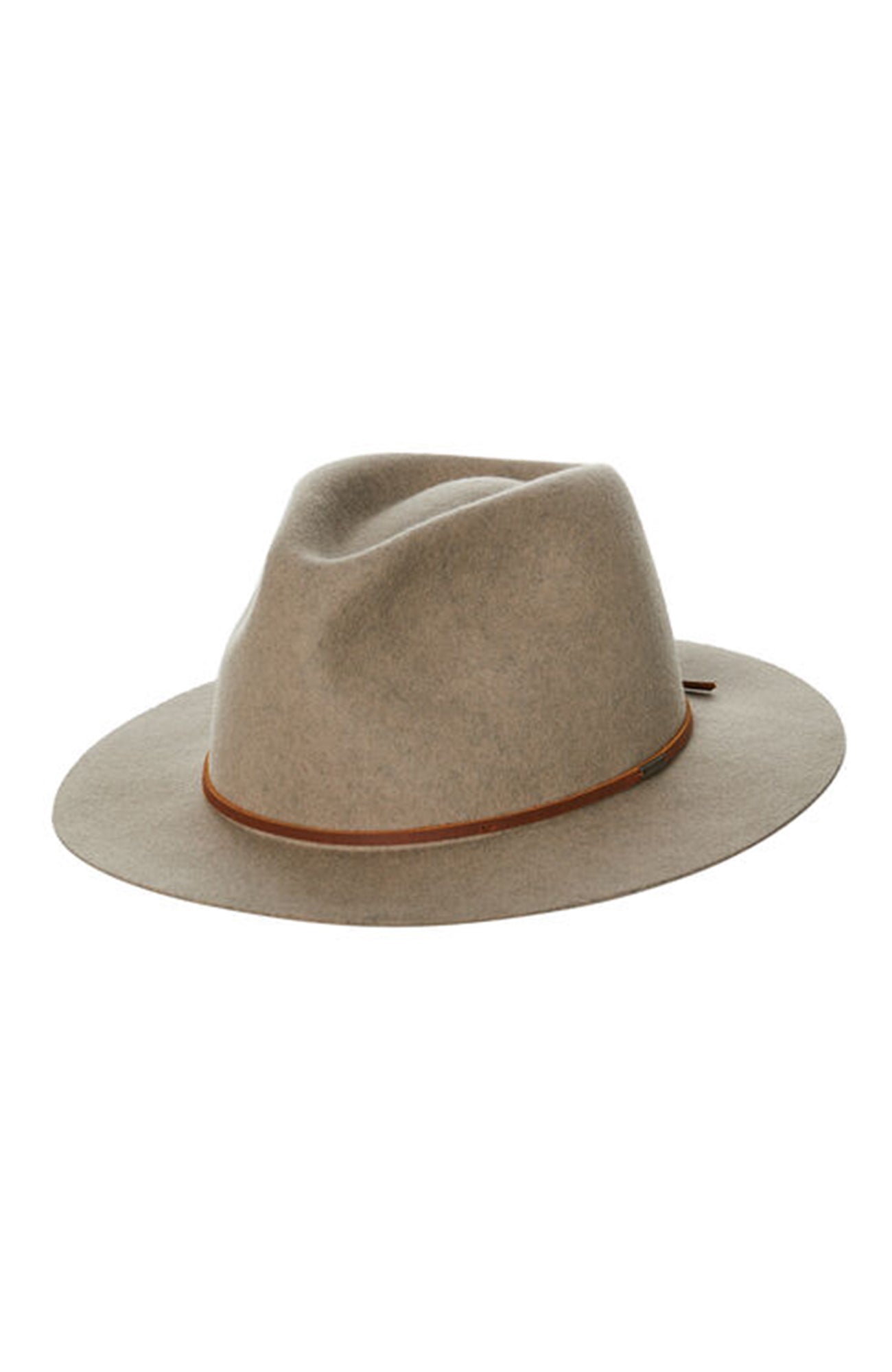 Wesley Fedora Heather Natural