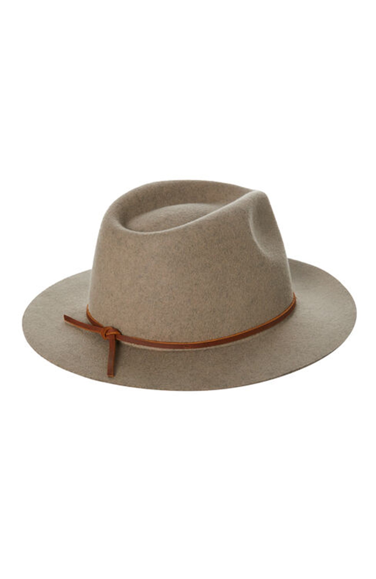 Wesley Fedora Heather Natural