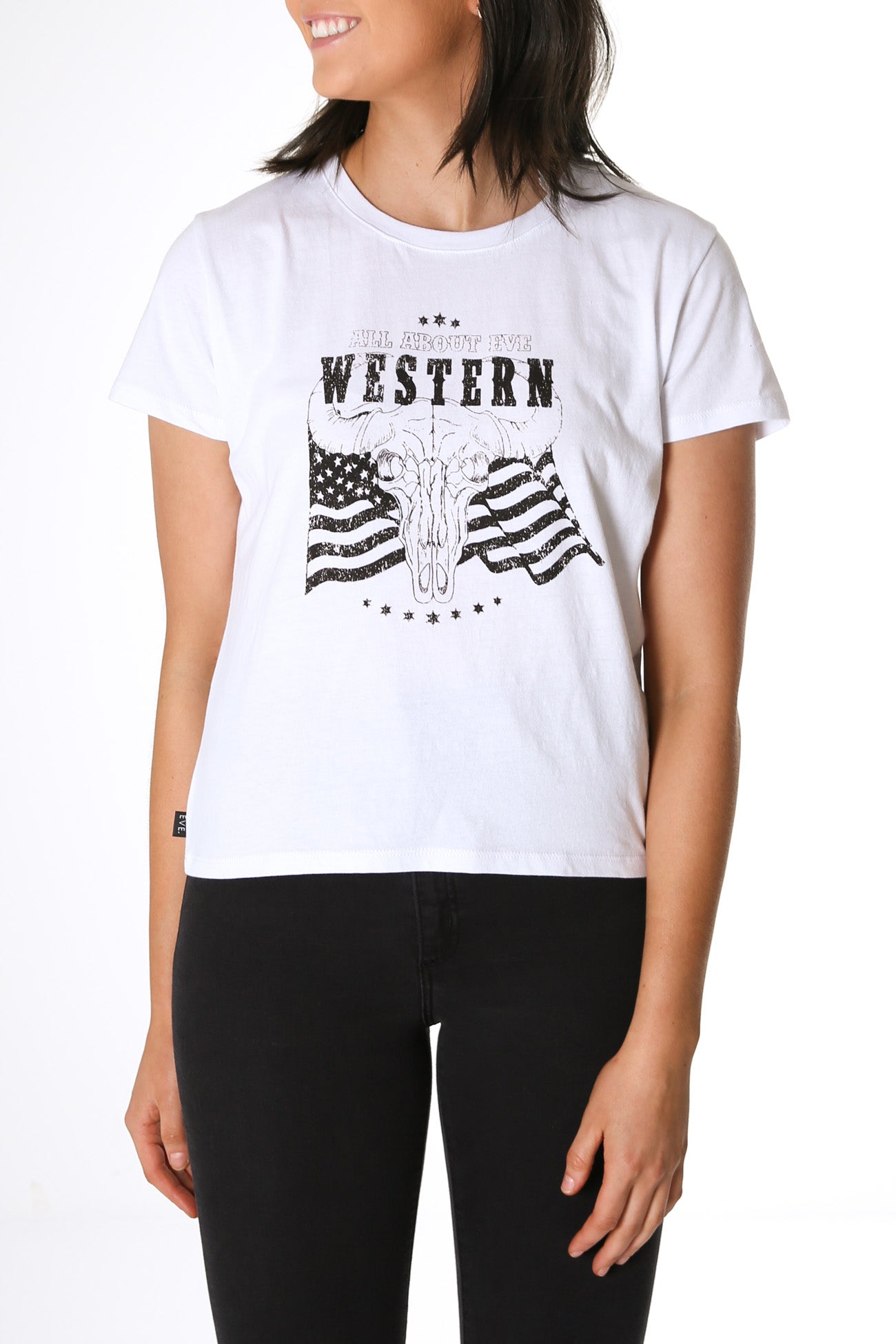 Western Tee White