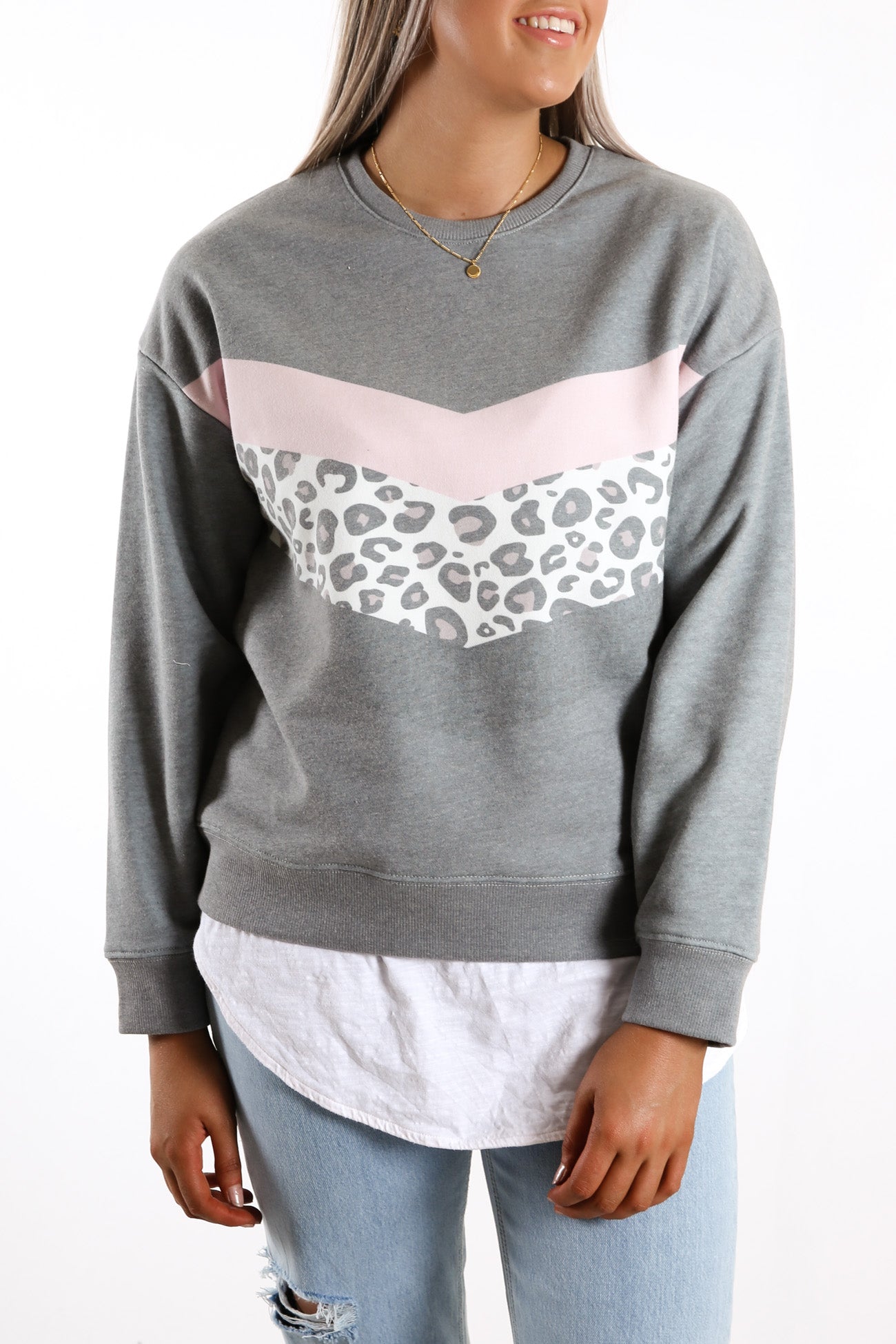 Wild Hearts Crew Pink