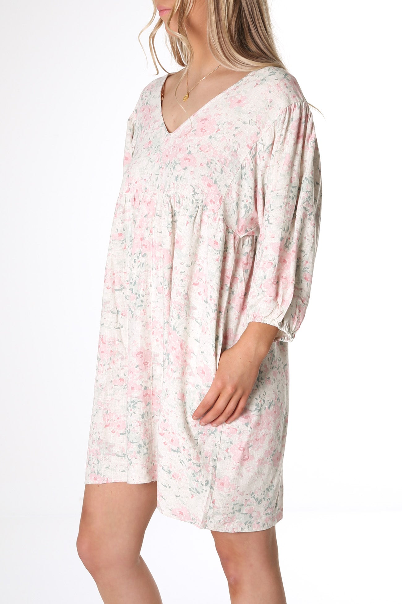 Willa Dress Washed Floral