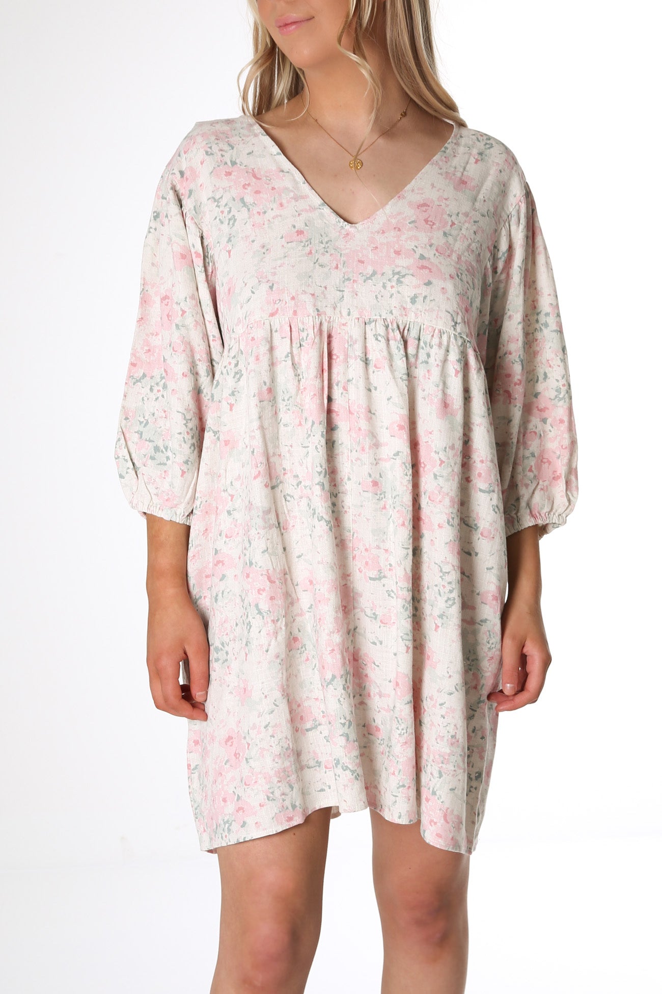 Willa Dress Washed Floral