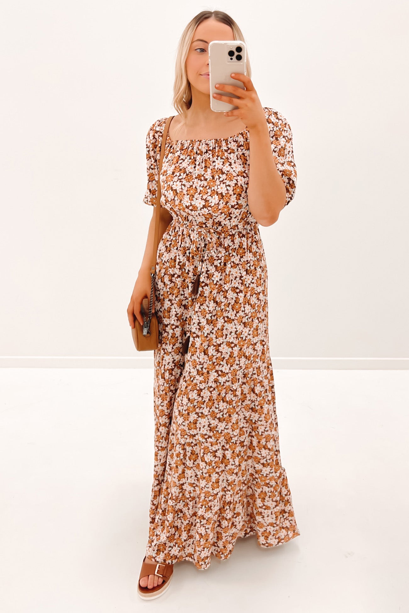 Willa Floral Maxi Dress Print