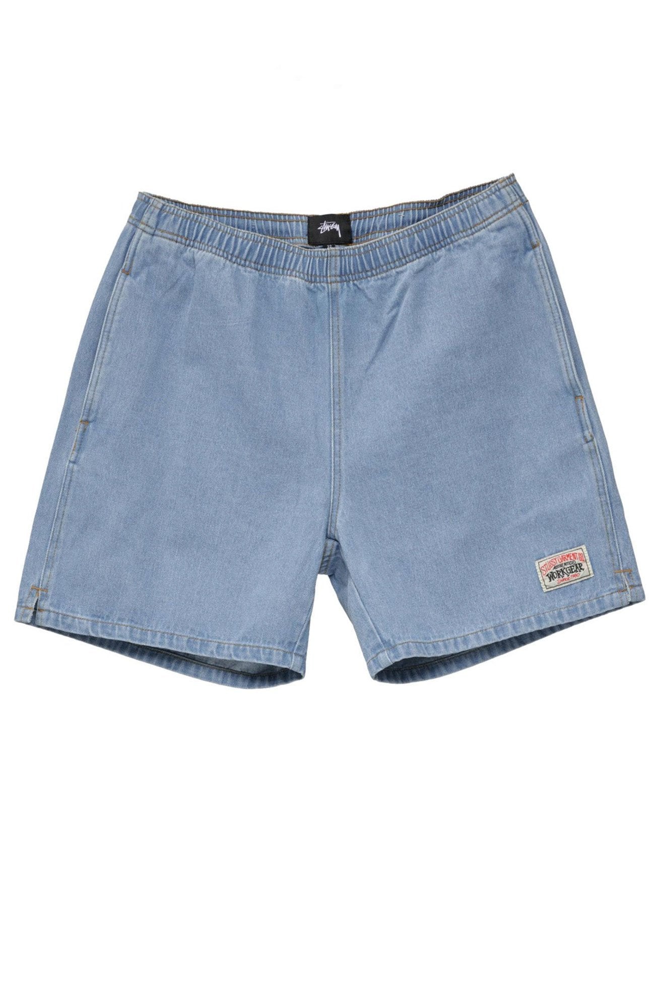 Workgear Denim Short Mid Blue