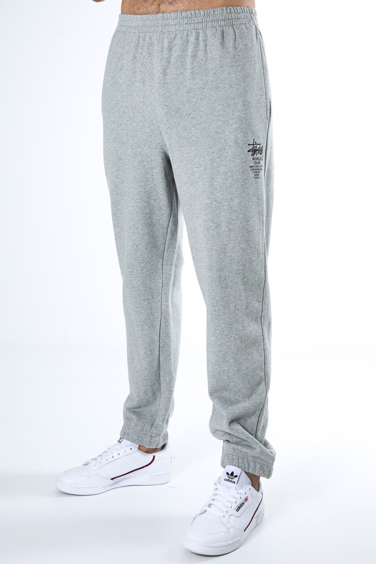 World Tour Trackpant True Grey Marle