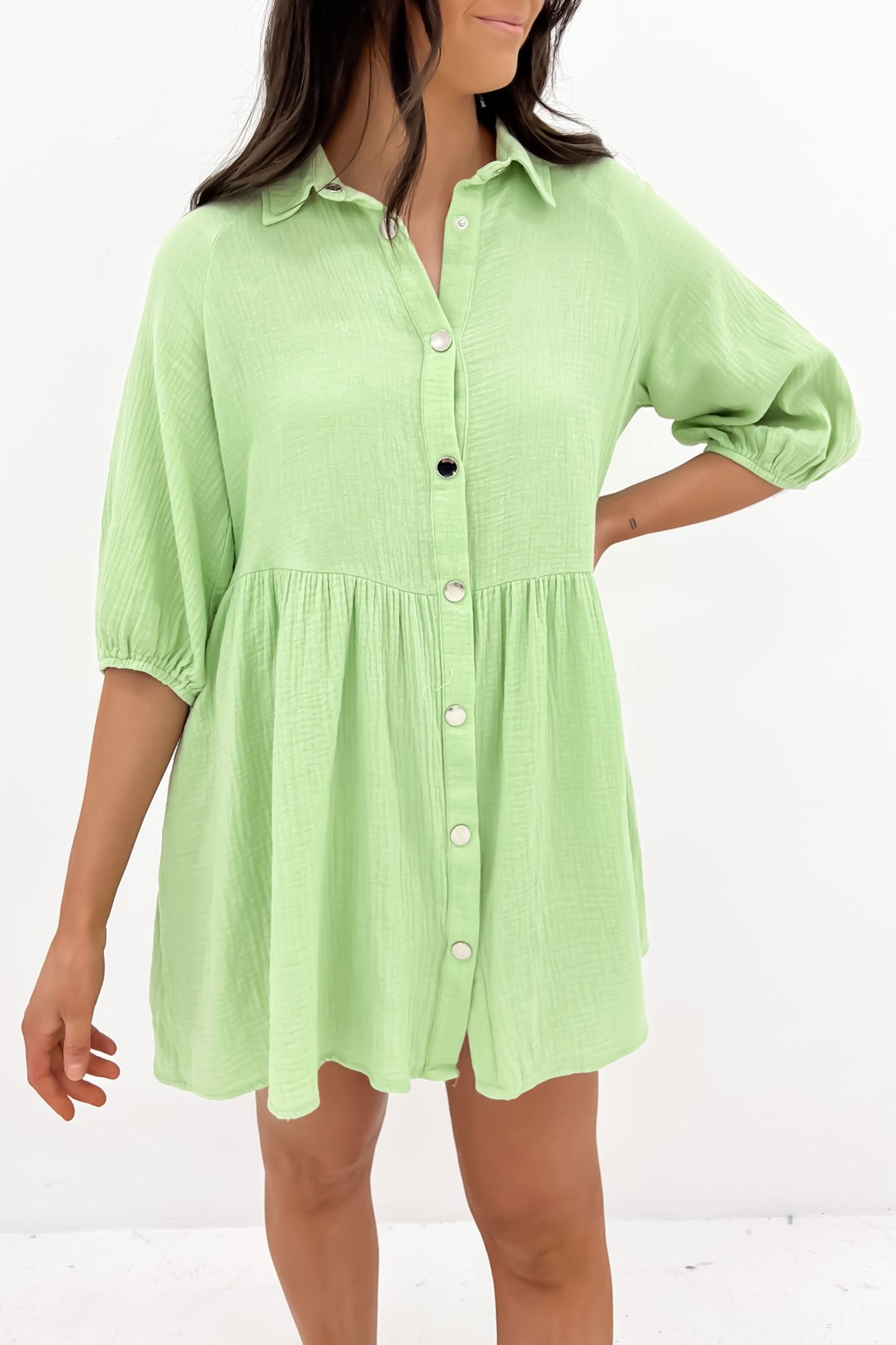 Zadie Mini Dress Green