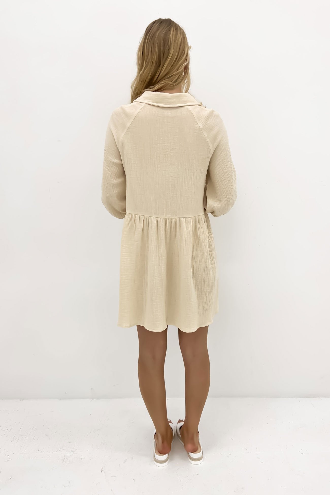 Zadie Mini Dress Natural