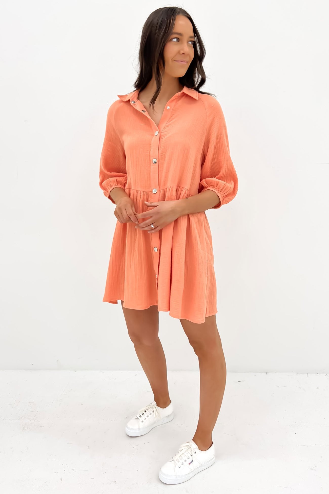 Zadie Mini Dress Orange