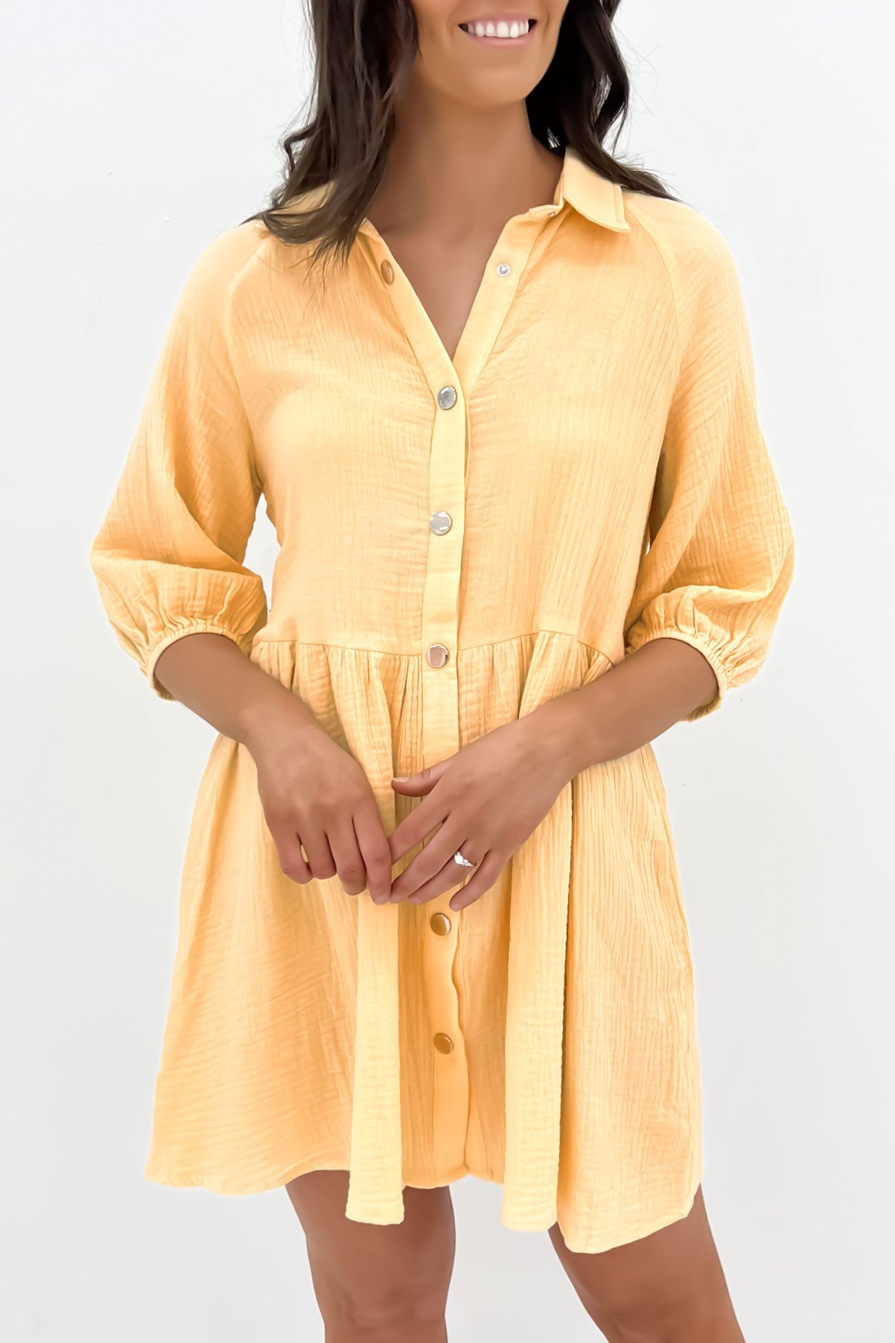 Zadie Mini Dress Yellow