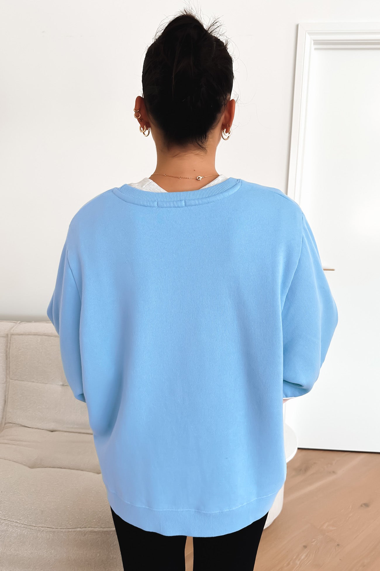 Zah College Fleece Powder Blue