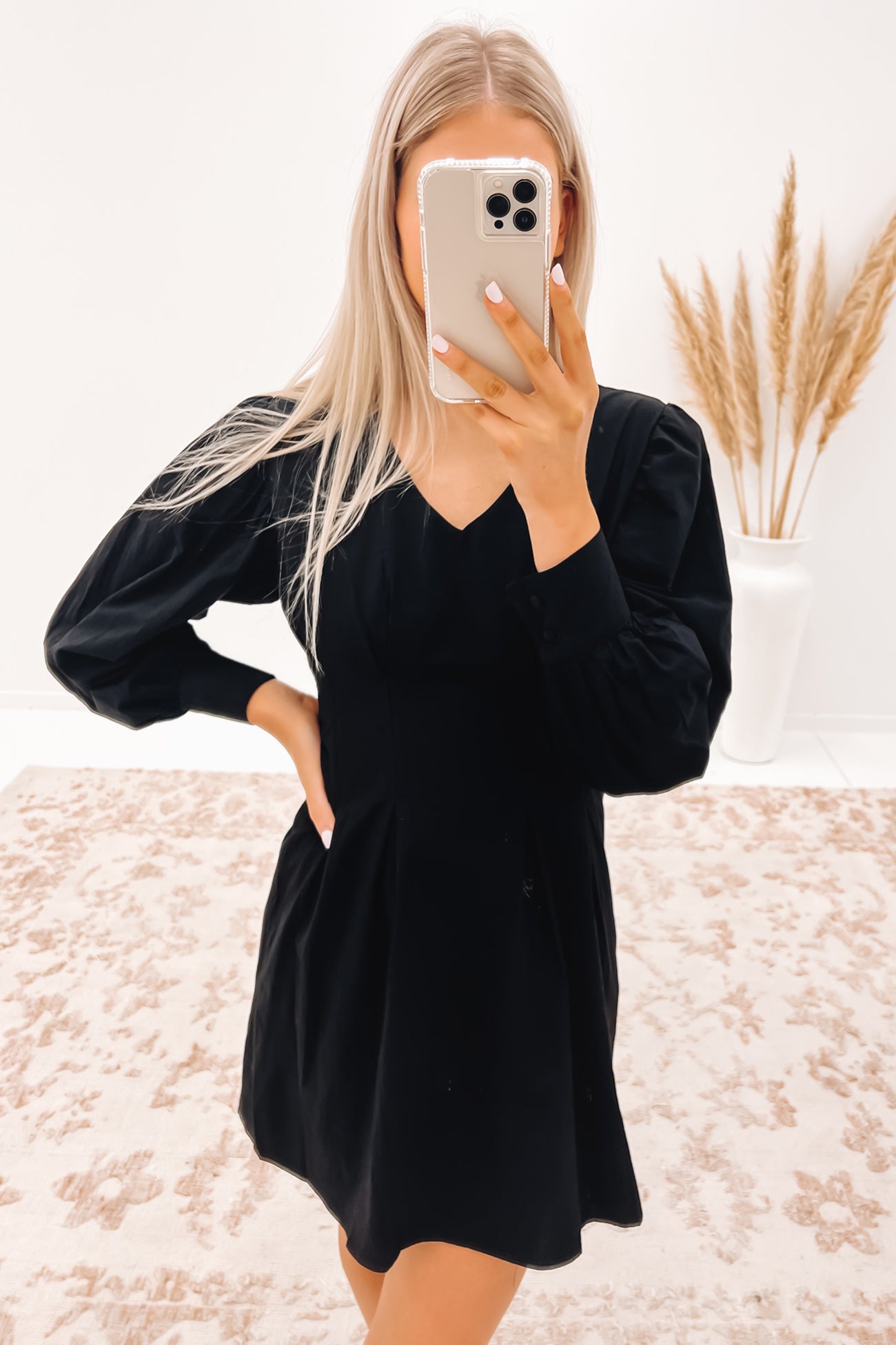 Zimmer Mini Dress Black