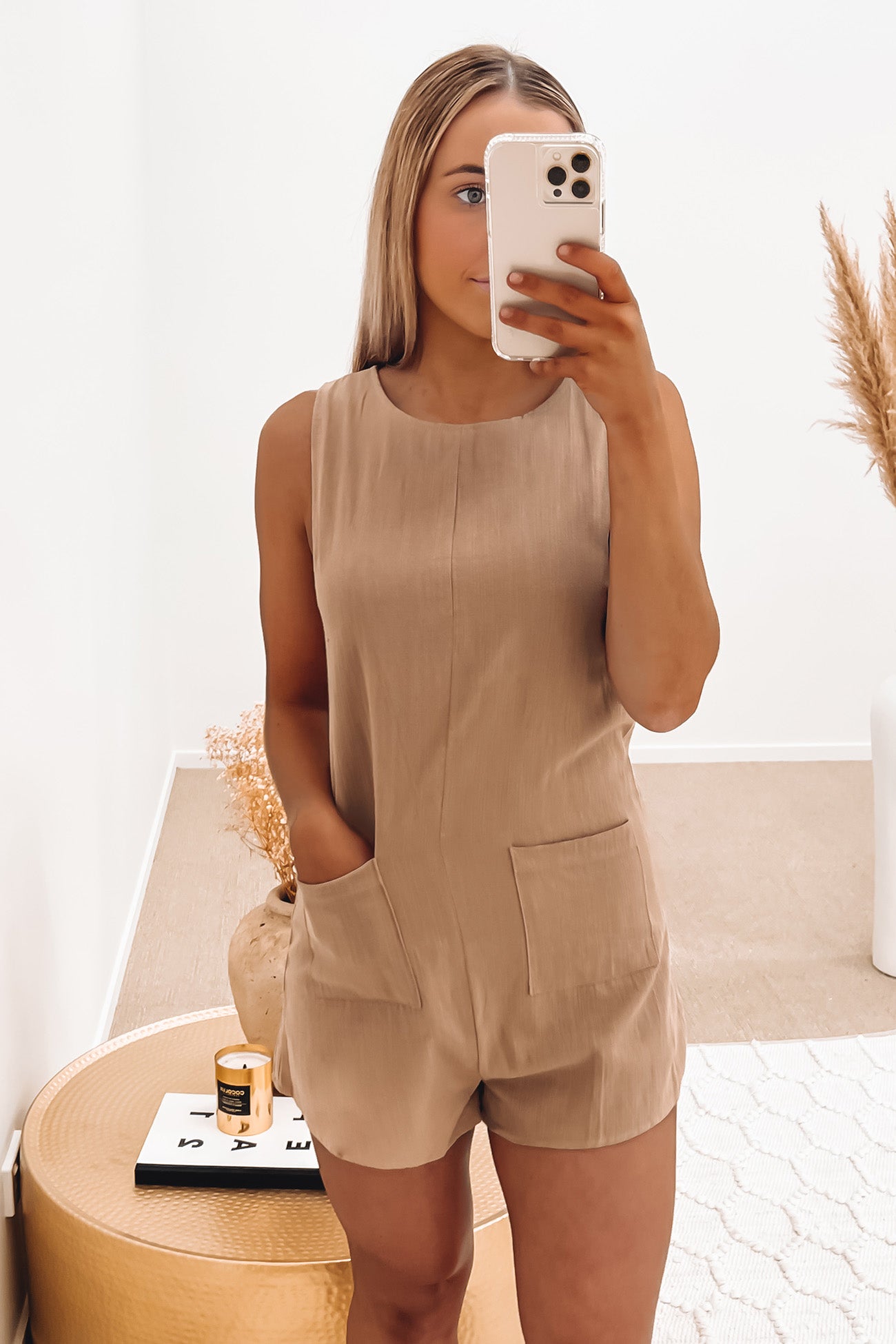 Zyon Playsuit Brown