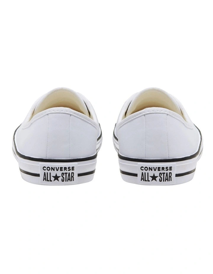 Chuck Taylor All Star Ballet Lace Faux Leather Slip White