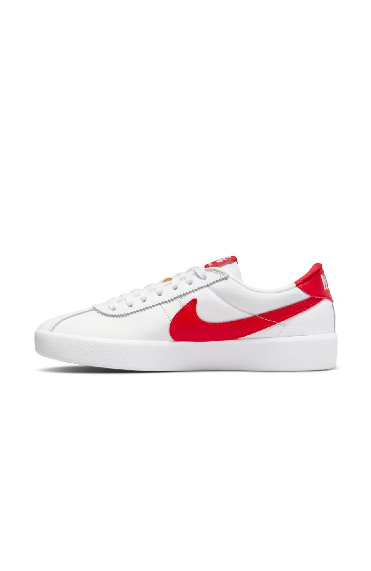 Nike SB Bruin React Skate Shoe White Red