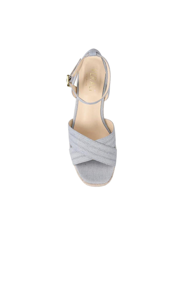 Grey hot sale espadrille wedges