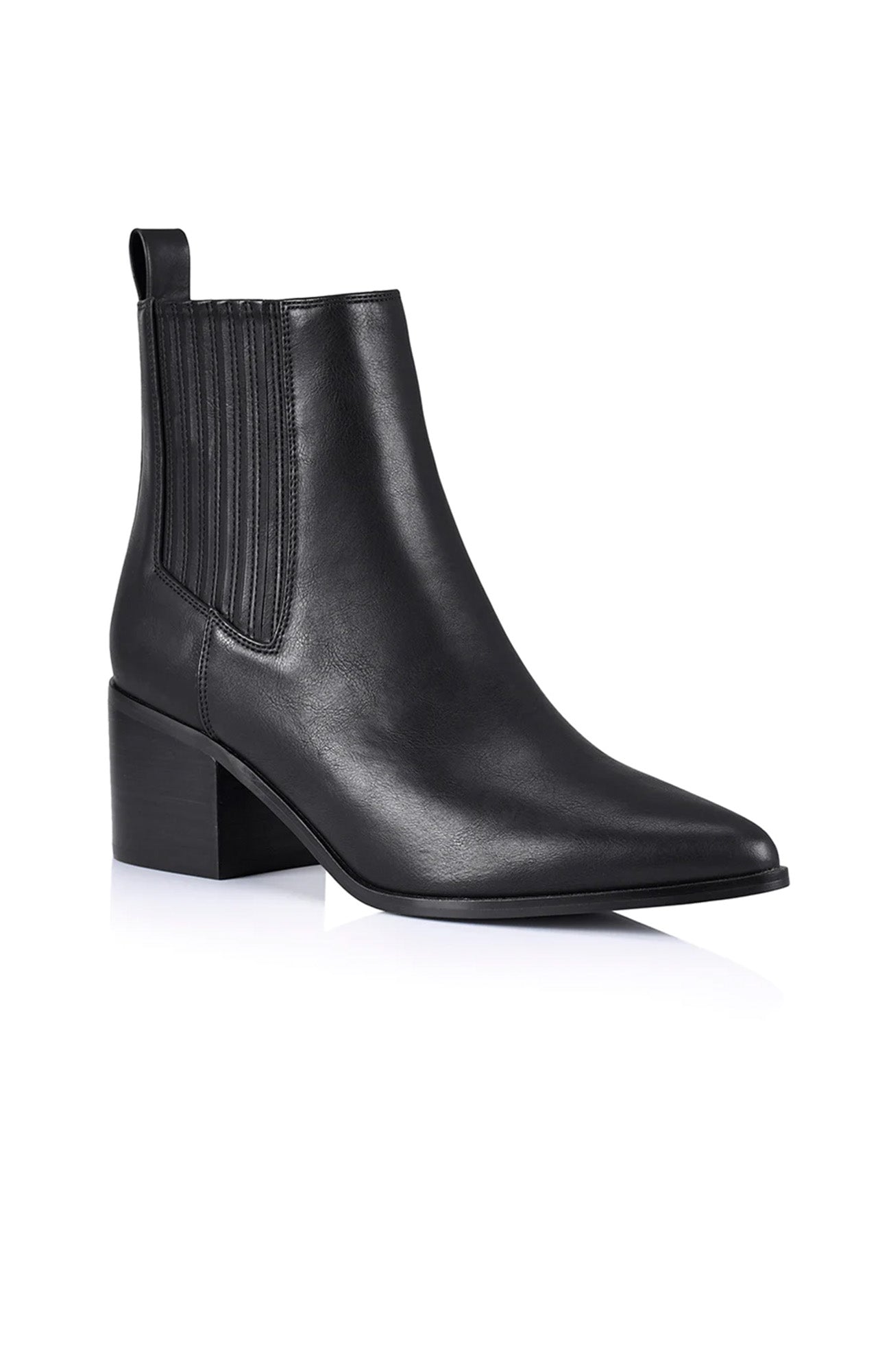 Fillipin Chelsea Ankle Boot Black Softee