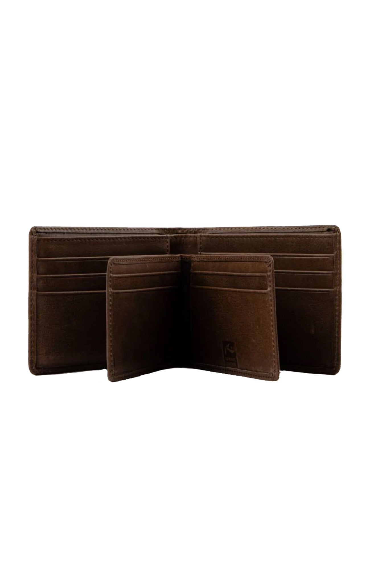 High River 2 Leather Wallet Chocolate