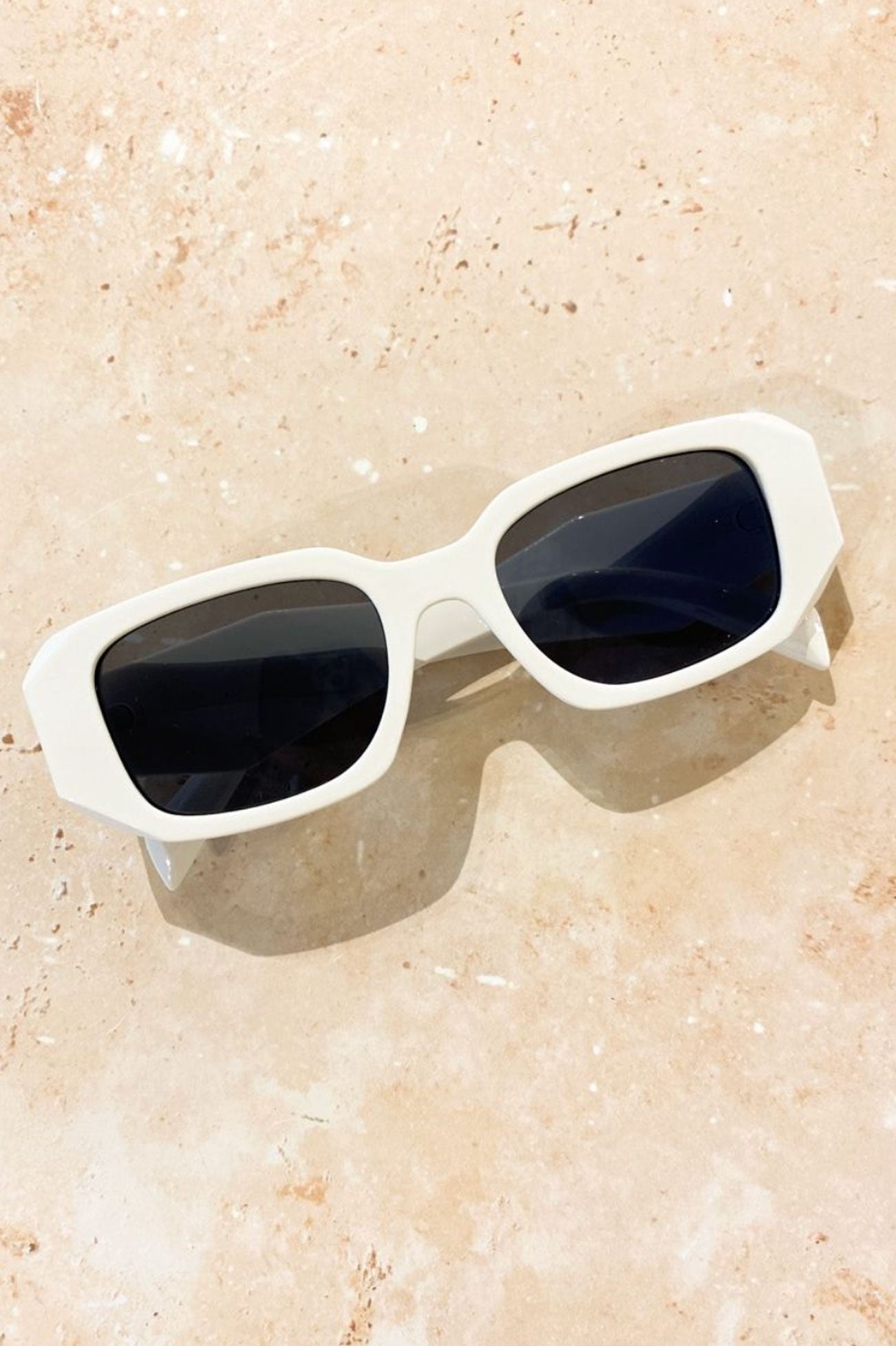 Charles Sunglasses // White