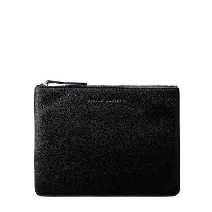 Fake It Clutch Black Status Anxiety - Jean Jail