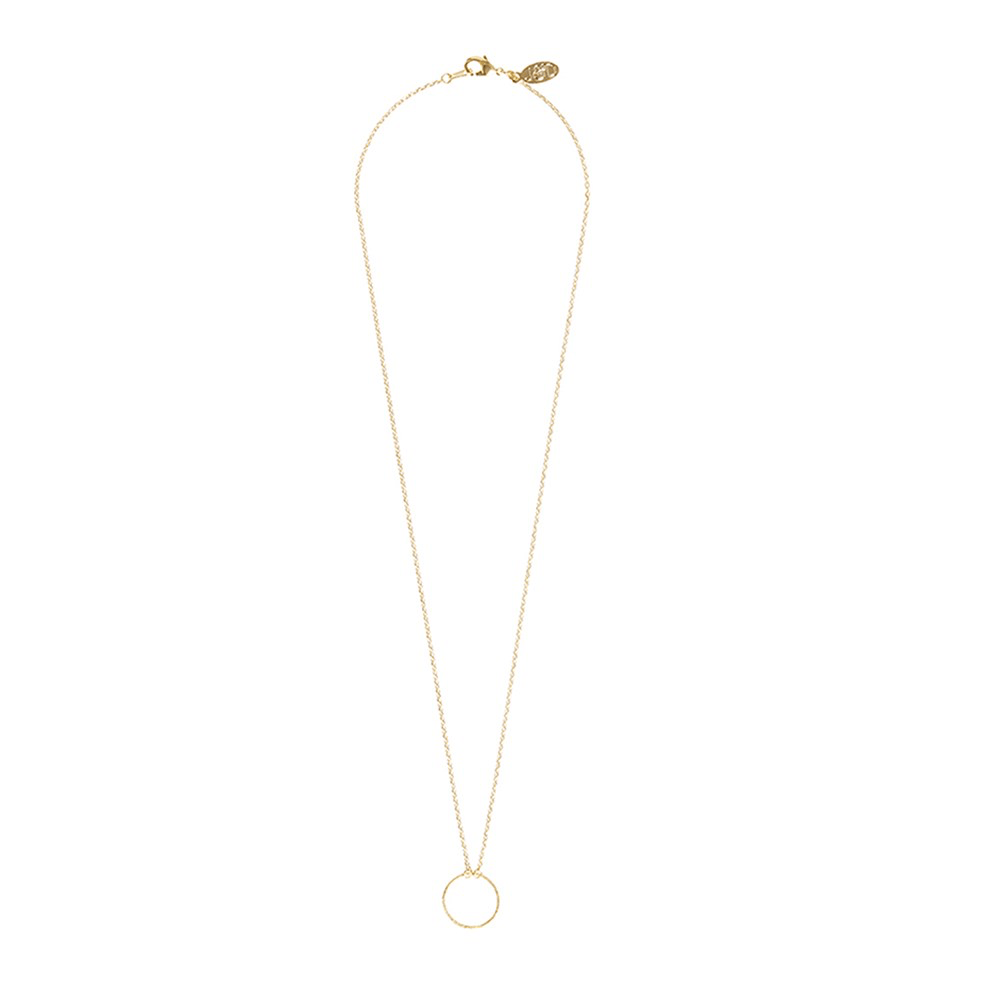 Hollow Circle Necklace Gold Jolie & Deen - Jean Jail