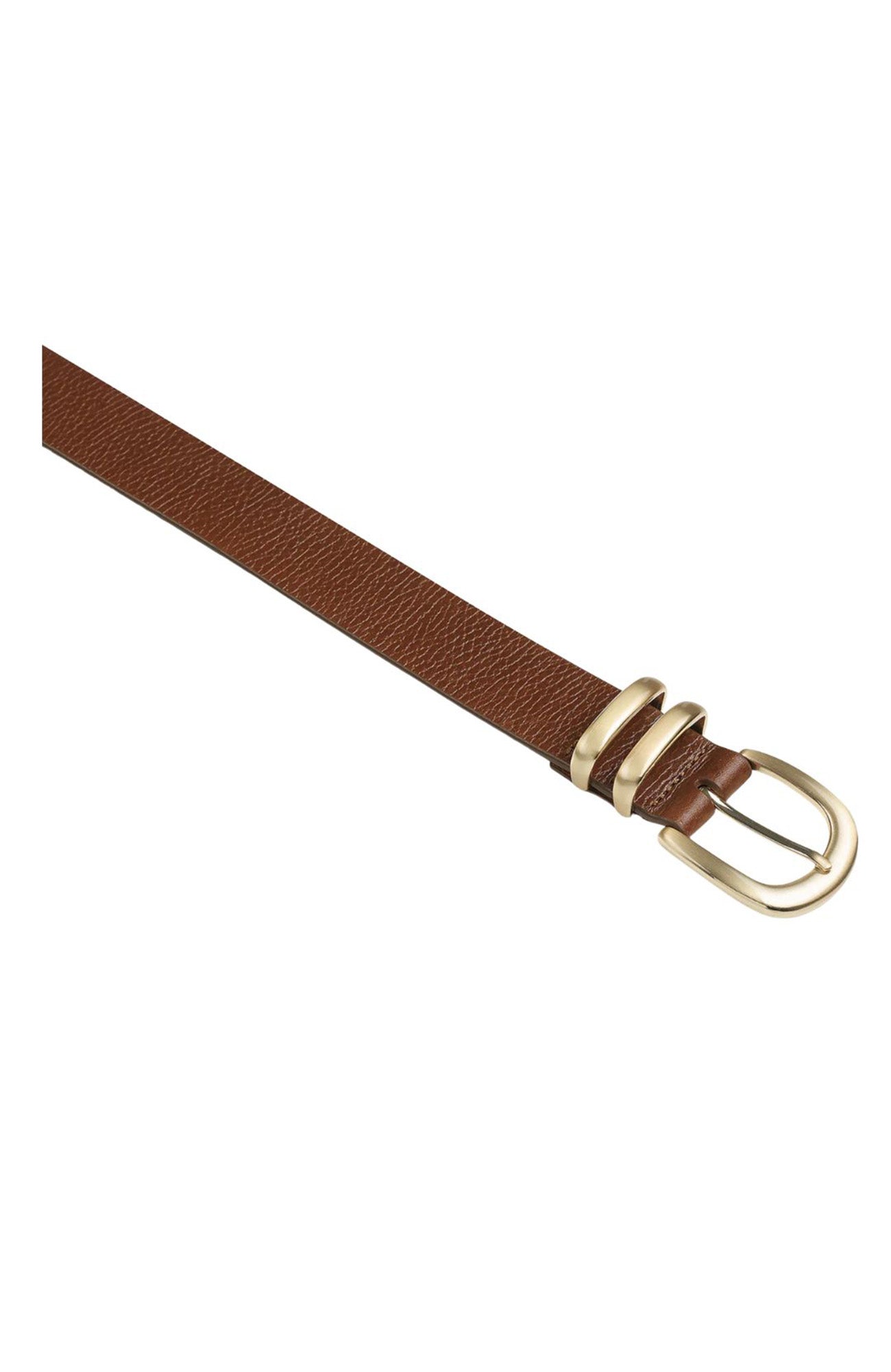 Let It Be Belt Tan Gold