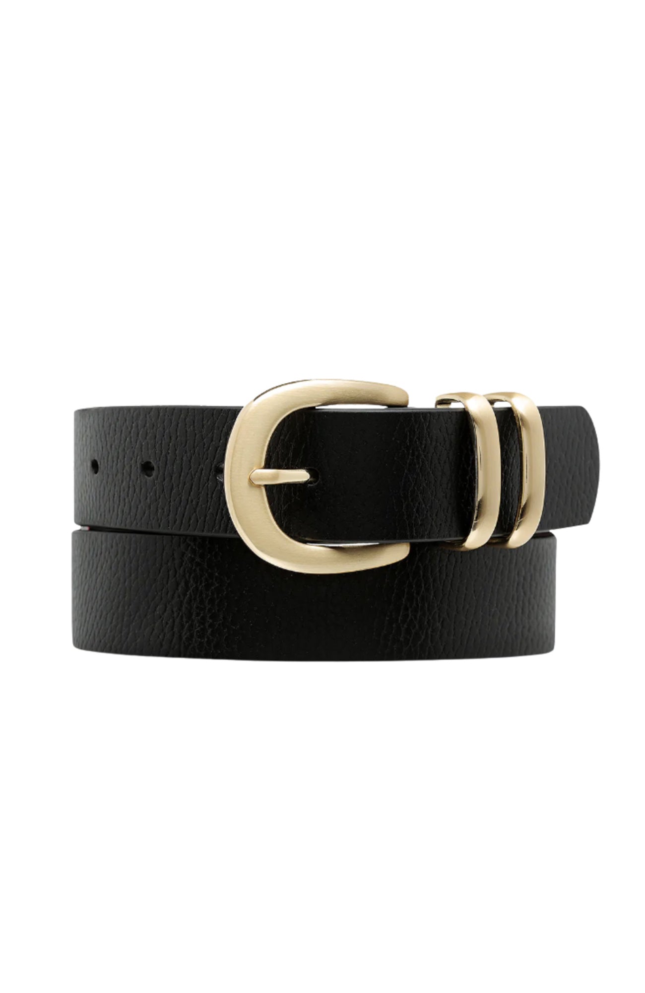 Let It Be Belt Black Gold