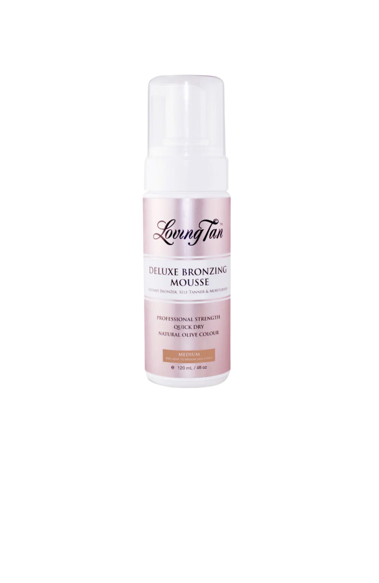 Deluxe Bronzing Mousse Medium 120ml