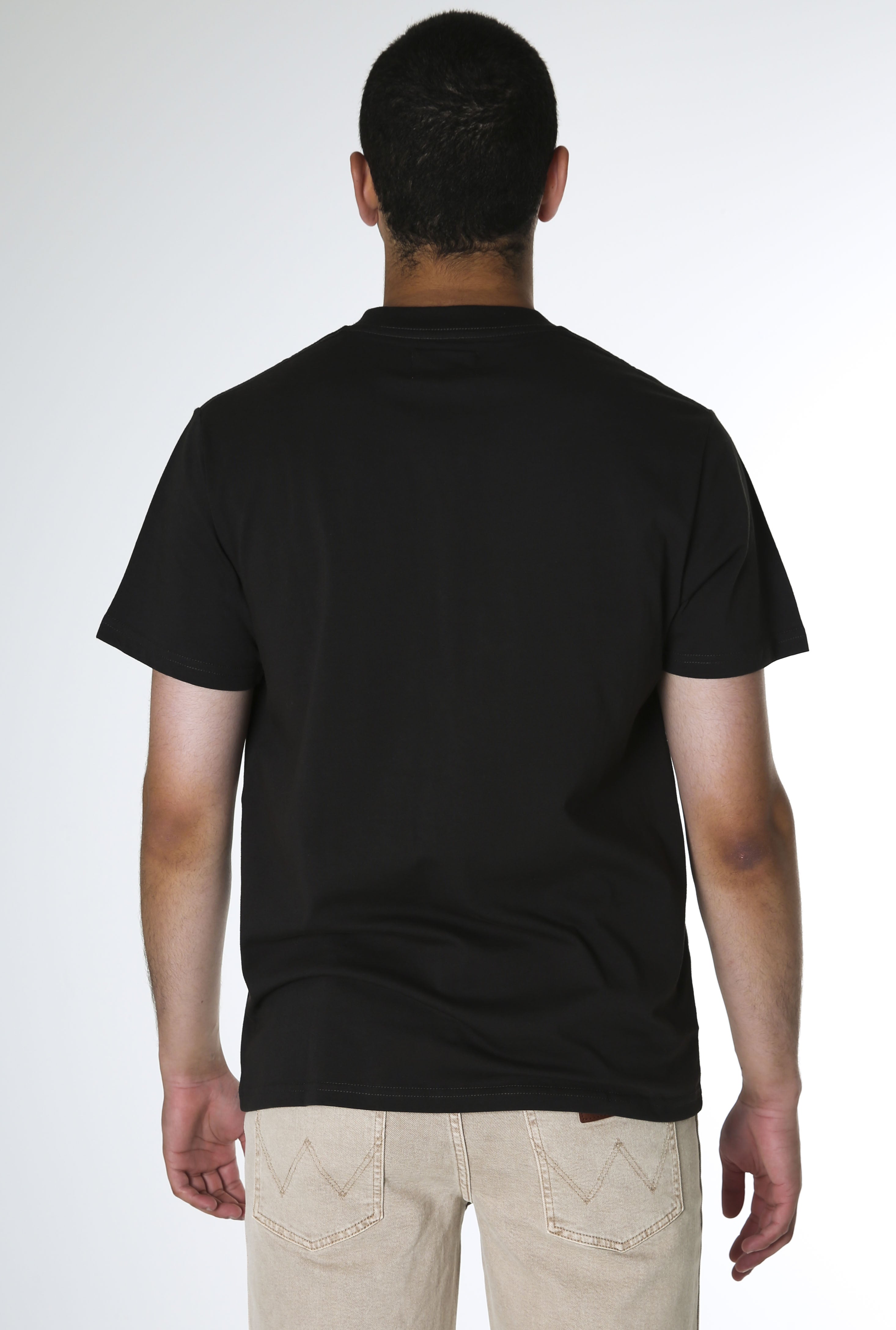 Classic Logo Tee Worn Black